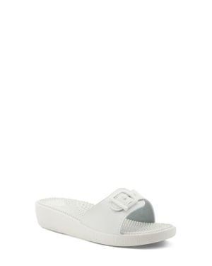 Flexus by Spring Step Sabala Slide Sandal - White