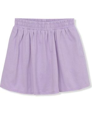 Lands' End Girls Smocked Skorts - Purple