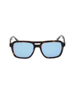 Abercrombie & Fitch 55Mm Navigator Sunglasses - Blue
