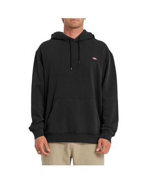 Quiksilver Saltwater Oversize Pullover Hoodie - Black