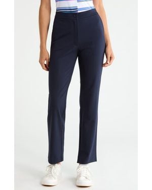 G/FORE Ponte Slim Fit Pants - Blue