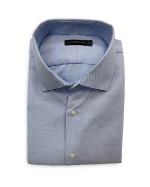 JB Britches Trim Fit Dress Shirt - Blue