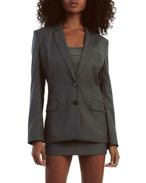 Bardot Maika Fitted Blazer - Black