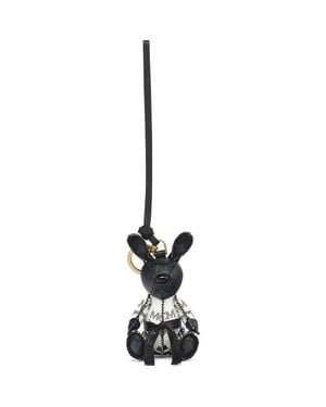MCM Aren Taekwondo Rabbit Charm - Black