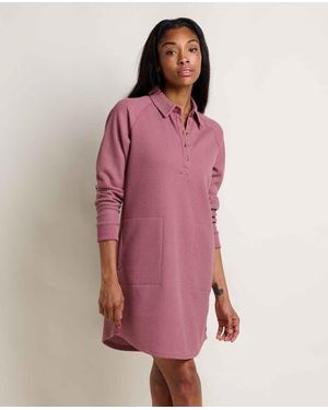 Toad & Co. Bitterroot Long Sleeve Dress - Pink