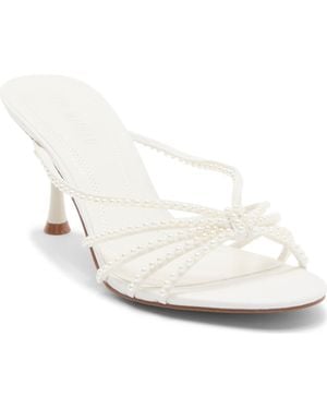 Steve Madden Edna Slide Sandal - White