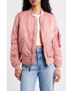Alpha Industries Ma-1 W Bomber Jacket - Red