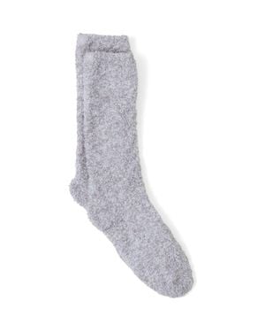 Barefoot Dreams Cozychic Heathered Socks - Gray