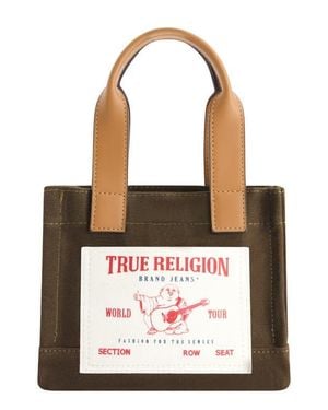 TRUE RELIGION Mini Tote - White