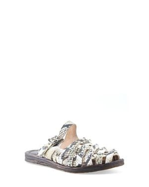 A.s.98 Ryatt Slide Sandal - White
