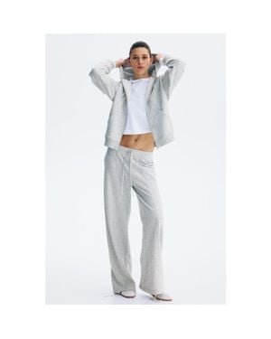 H&M Zip-Through Hoodie - Gray
