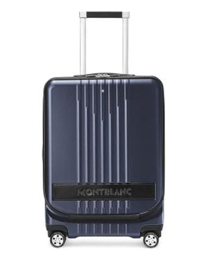Montblanc #My4810 Cabin Trolley Carry-On Spinner Luggage - Blue