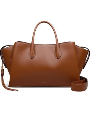 Radley The Romilly Large Ziptop Satchel Bag - Brown