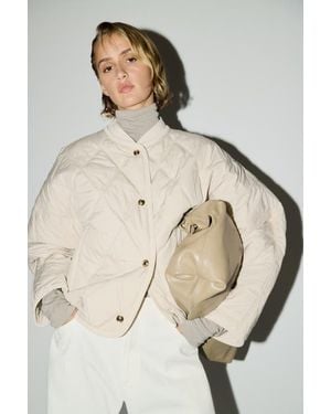 H&M Quilted Jacket - Natural