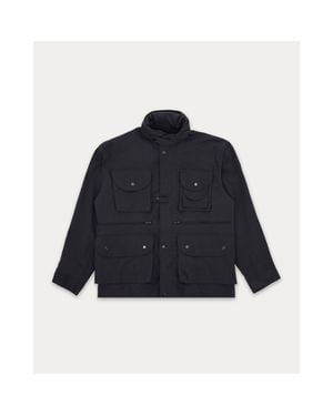 Fortela Tpage Nylon And Cotton Jacket - Blue