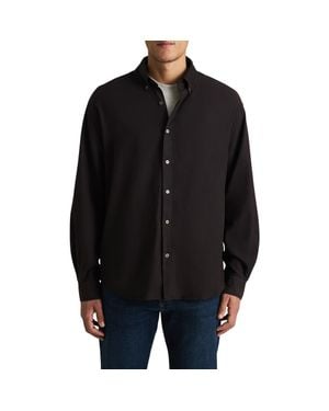 Mavi One Pocket Button Down Shirt - Black