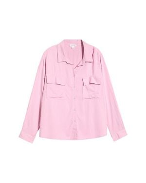 Beach Lunch Lounge Felicity Button-Up Shirt - Pink