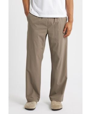 RIZORT Tim Stretch Nylon Drawstring Pants - Natural