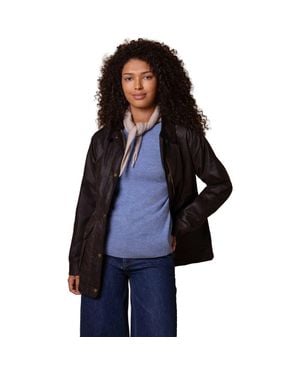 Celtic & Co. British Waxed Cotton Zip Thru Jacket - Blue