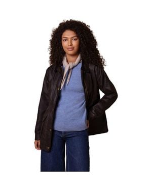 Celtic & Co. British Waxed Cotton Zip Thru Jacket - Blue