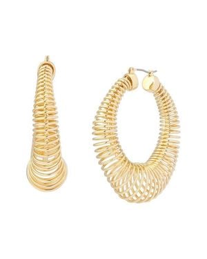 Robert Lee Morris Coiled Hoop Earrings - Metallic