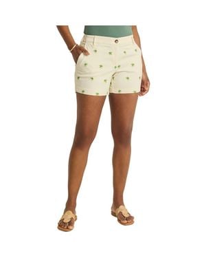 Tommy Bahama Palm Paradise Boraca Cotton Blend Shorts - Natural