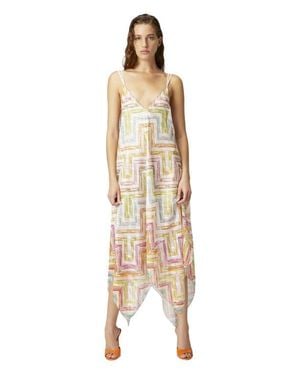 Missoni Long Cover-Up Dress - White