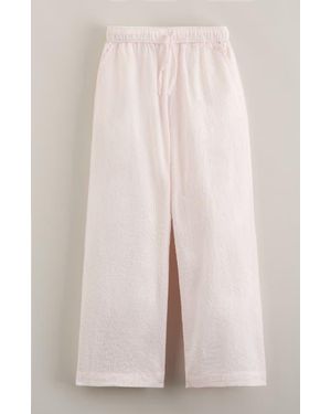 Nordstrom Kids' Cotton Seersucker Pants - Pink