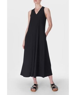 Sweaty Betty Explorer Ace V-Neck Midi Dress - Blue