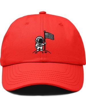 Alix Moon Mission Dad Cap - Red