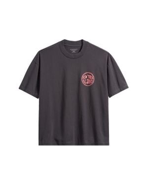 AllSaints New York Cotton Graphic T-Shirt - Blue