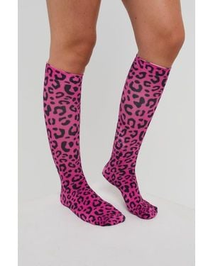 OOSC Hotel California Snowboard Sock - Pink