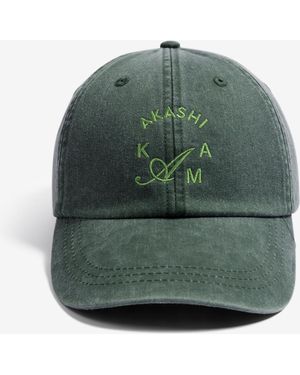 AKASHI-KAMA Crest Hat - Green