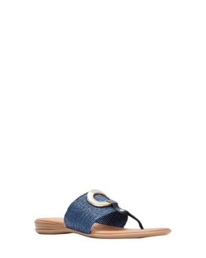Andre Assous Nixi Slide Sandal - Blue