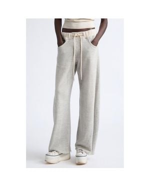 R13 Relaxed Darted Sweatpants - Gray