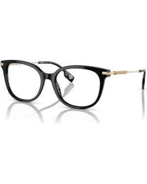 Burberry 53Mm Square Optical Glasses - Black