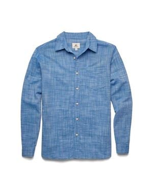 Surfside Supply Brian Slub Shirt - Blue