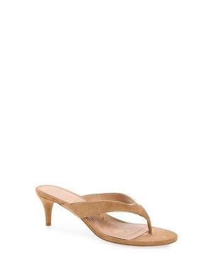 Sam Edelman Amie Kitten Heel Flip Flop - Natural
