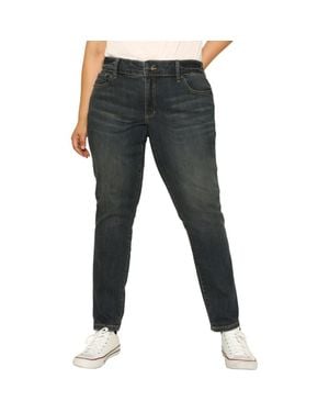 Slink Jeans High Waist Ankle Skinny Jeans - Blue