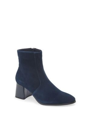 Regarde Le Ciel Millie Block Heel Bootie - Blue