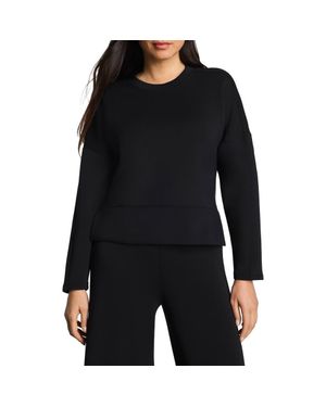 Spanx Air Essentials Tunic Sweatshirt - Black