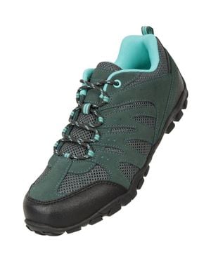 Mountain Warehouse Outdoor Ii Suede Walking Shoes - Green