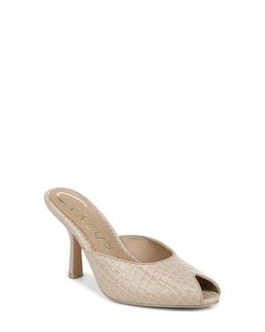 Circus by Sam Edelman Glenda Peep Toe Slide Sandal - Natural