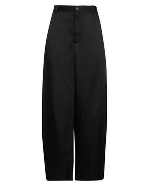 Partow Barrow High Waist Barrel Leg Pants - Black