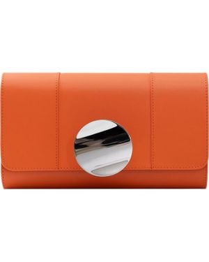 PERRIN Paris Le Disque Clutch - Orange