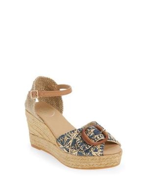 Toni Pons Lia Espadrille Ankle Strap Sandal - Metallic