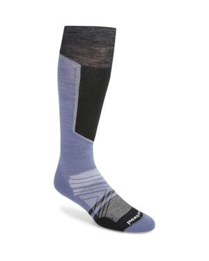 Smartwool Targeted Cushioning Over The Calf Ski Socks - Blue