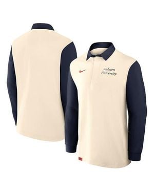 Nike Auburn Tigers Rugby Long Sleeve Shirt - Blue