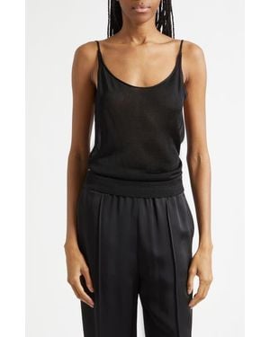 EMILY DAWN LONG Kipling Backless Tank - Black