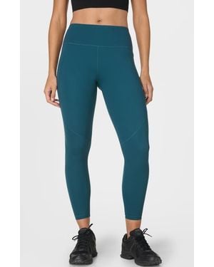 Sweaty Betty Power 7/8 Workout Pocket Leggings - Blue